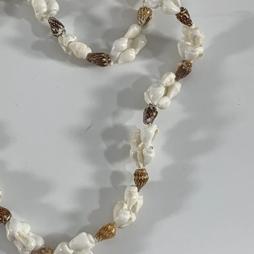Mixed Lot 8 Shell Necklaces Hawaiian Beach Wedding Boho Wearable Seashells